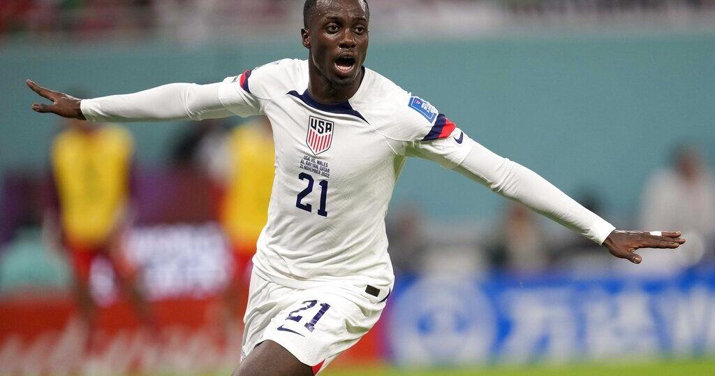 La increible historia de Tim Weah, el autor del gol de Estados Unidos ante Gales : Deportes de Puerto Rico