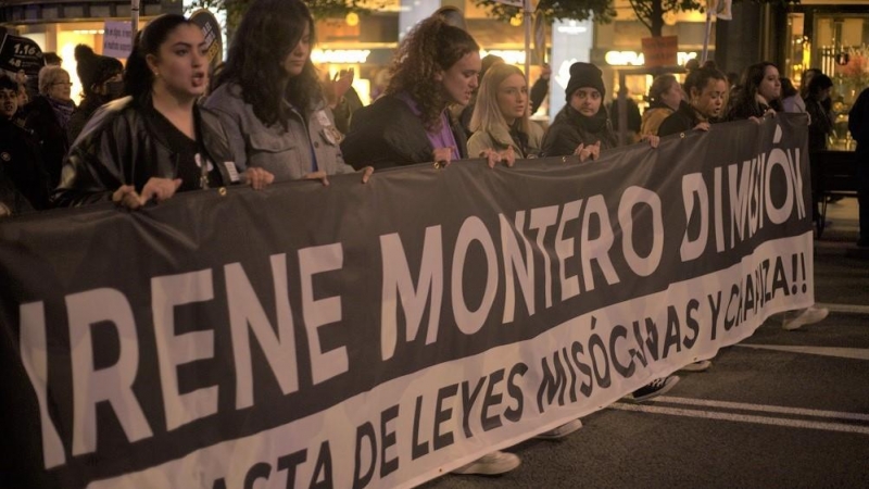 El feminismo vuelve a salir dividido por el 25N en las manifestaciones de Madrid : Entretenimiento de España