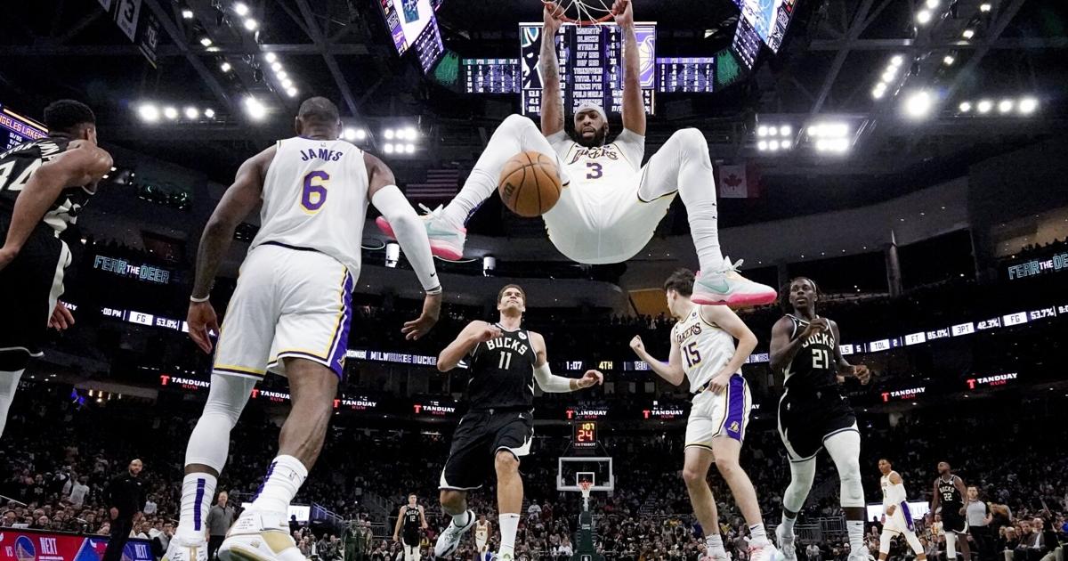 Lakers superan a Bucks con 44 puntos de Anthony Davis : Deportes de Puerto Rico