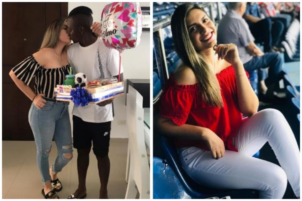 novia con la que llego y esposa con la que se fue : Deportes de Colombia