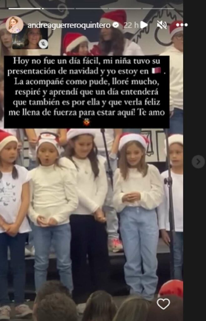 Andrea Guerrero, por Qatar 2022, vivio un tema personal que la hizo llorar mucho : Entretenimiento de Colombia