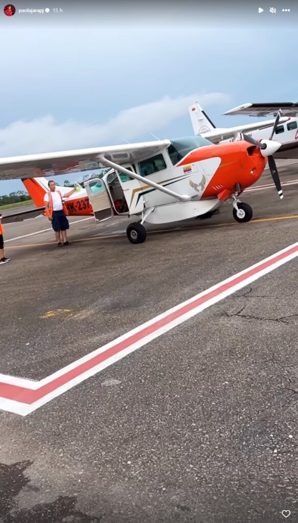 Paola Jara pasa susto en avioneta a Uribe, Meta, para concierto; hubo grito : Entretenimiento de Colombia