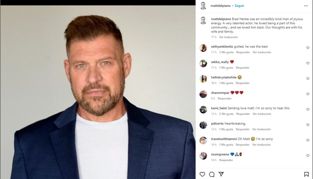 Murio Brad William Henke, actor de ‘Orange is the new black’ y ‘Lost’ : Entretenimiento de Colombia