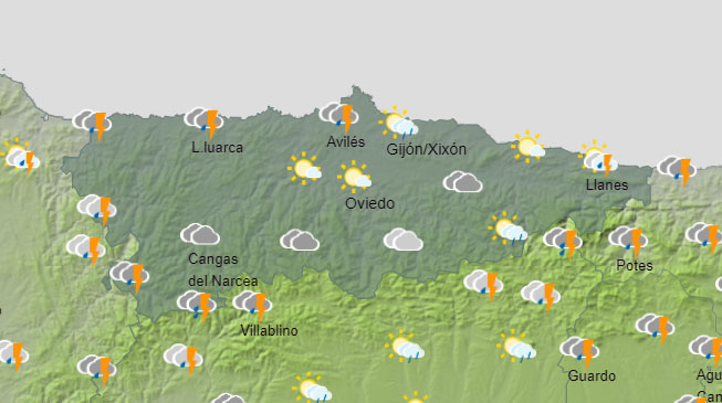 Asturias registra vientos de mas de 100 kilometros y olas de siete metros : Noticias de España