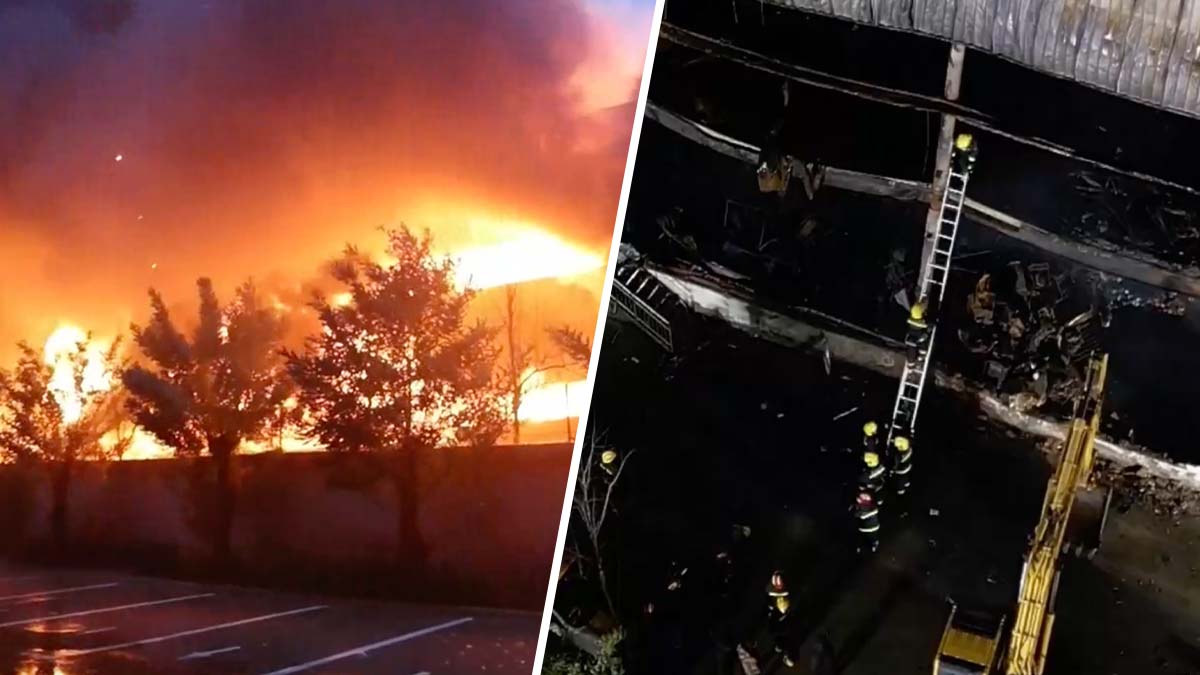 Voraz incendio en almacen industrial deja al menos 38 muertos en China : Noticias de